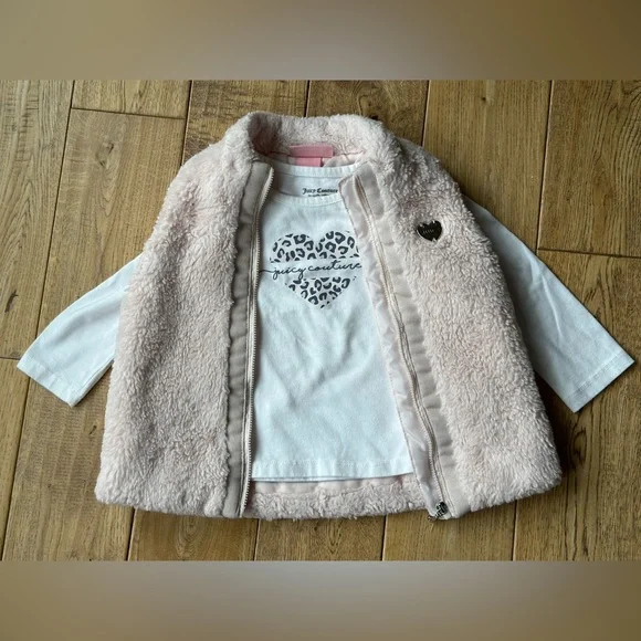 Juicy Couture 3-Piece Outfit size 3T - Picture 3 of 15